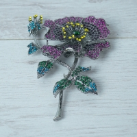 Large Flower Brooch