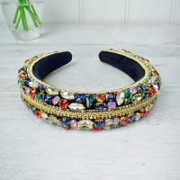 Multi Coloured Jewelled Hairband