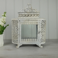 White Garden Lantern